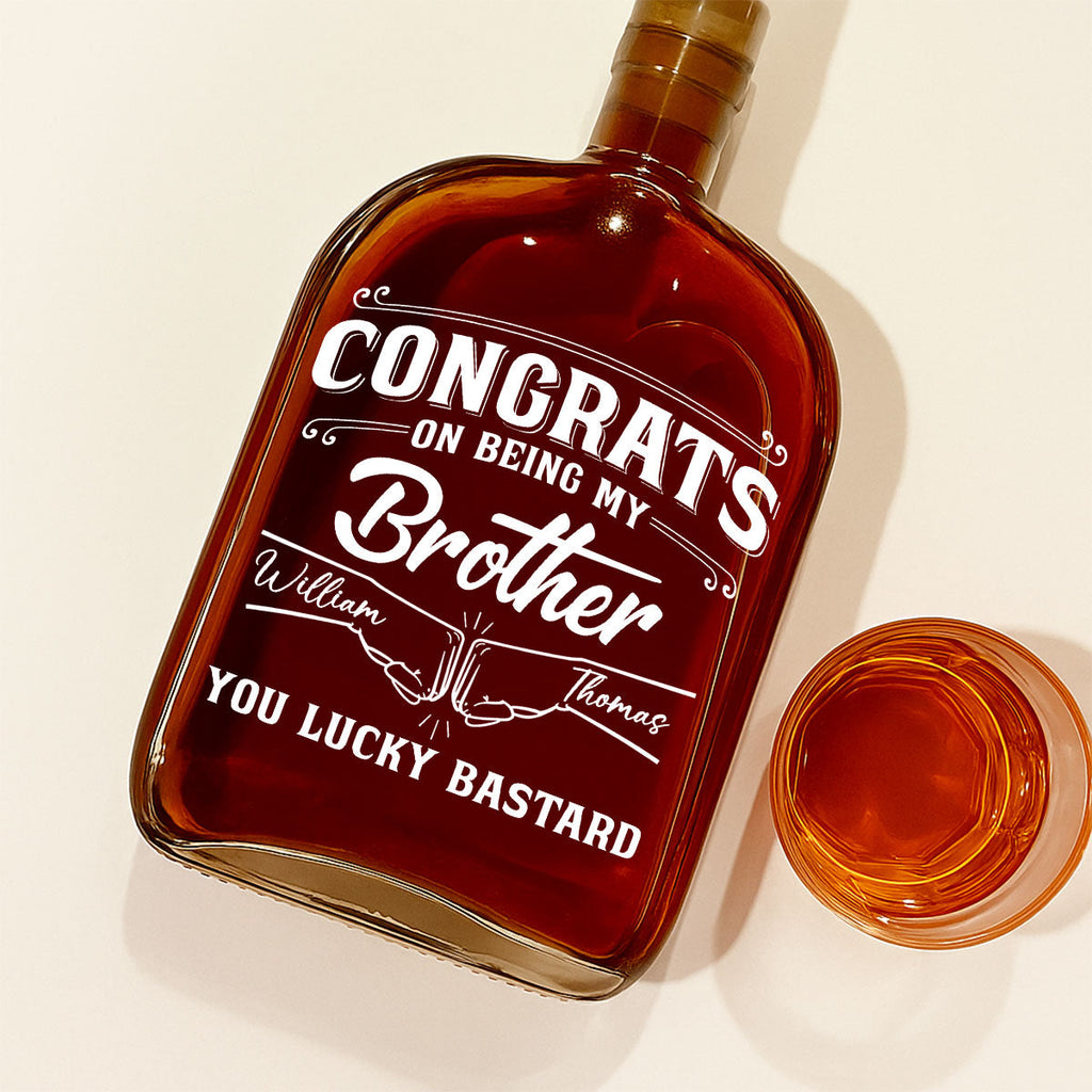 You Are So Lucky - Personalized Spirits Decanter