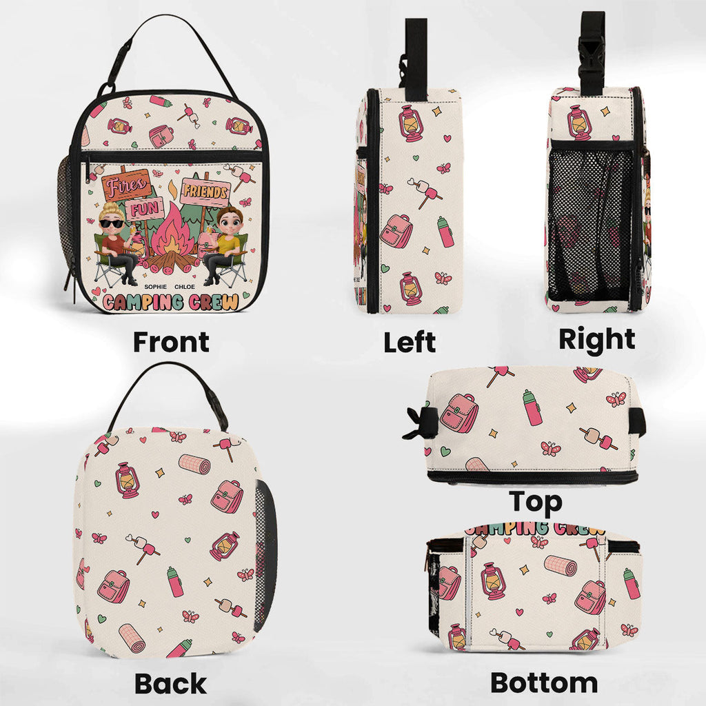 Camping Crew - Personalized Insulated Lunch Bag