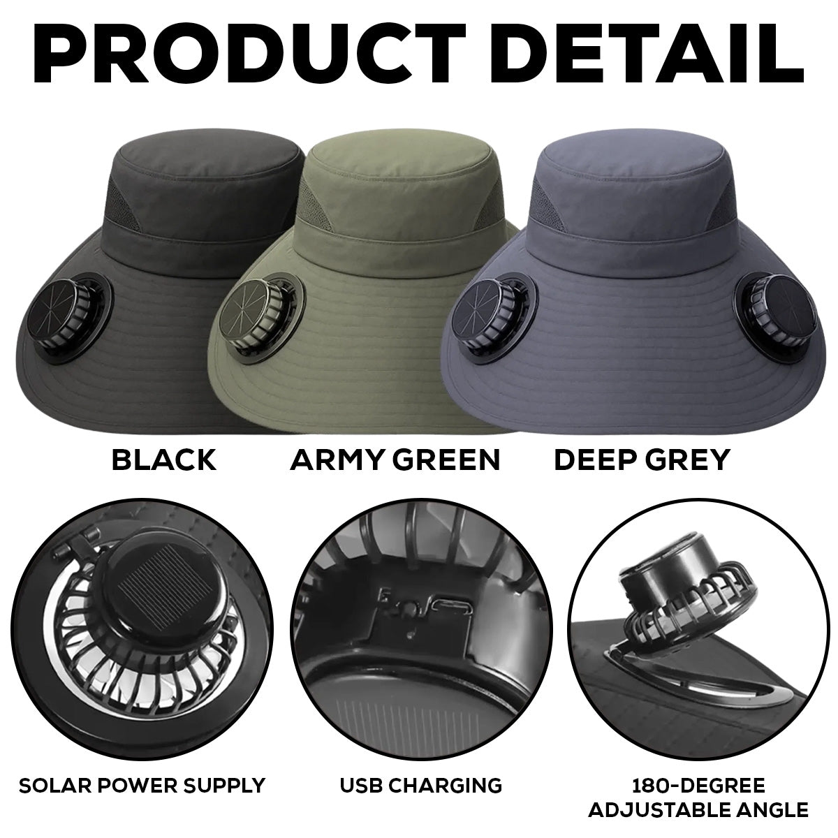 I Will Be In My Office - Personalized Solar Fan Hat