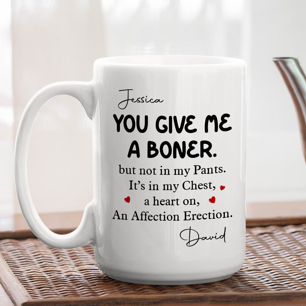 Custom Anniversary Keepsake Gifts For Couple • You Activate My Whole Heart - Personalized Coffee Mug
