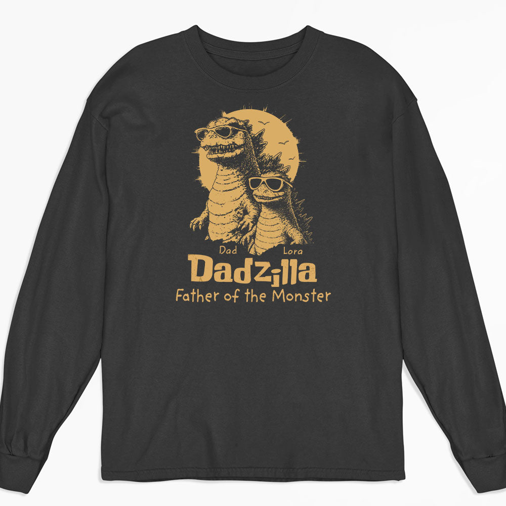 Custom Father's Day, Special Gift for Dad & Grandpa • Father Of The Monsters - Personalized Shirt