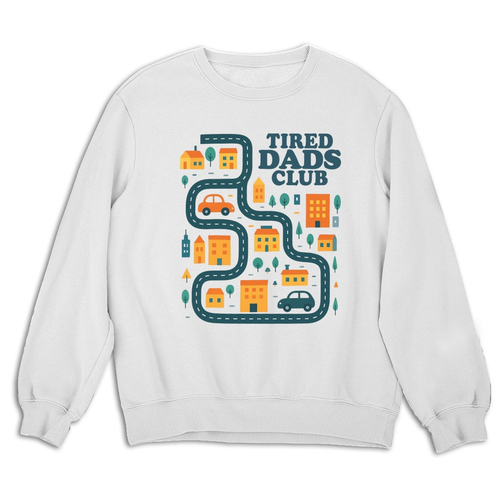 Custom Father's Day, Special Gift for Dad & Grandpa • Tired Dads Husbands Club - Personalized Shirt