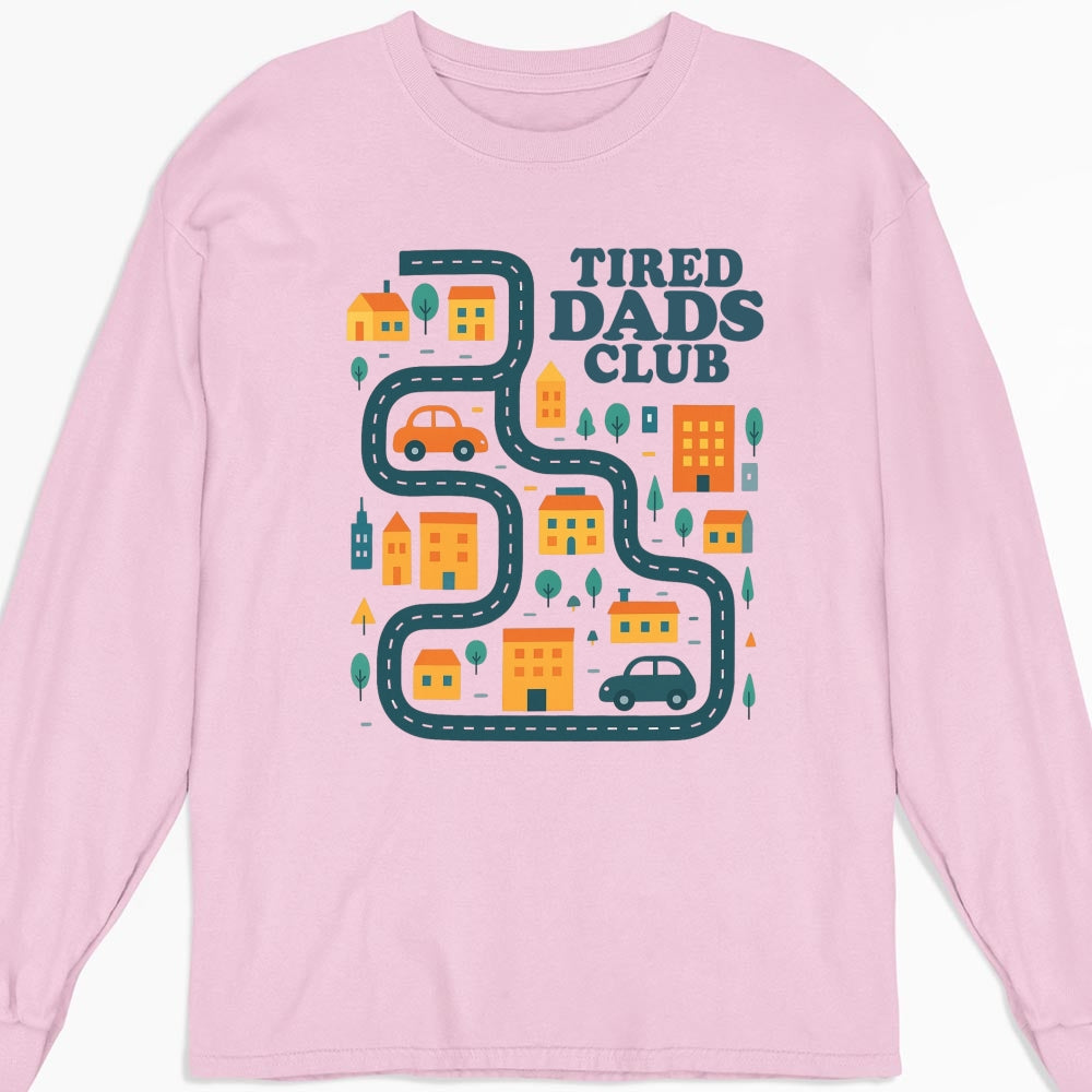 Custom Father's Day, Special Gift for Dad & Grandpa • Tired Dads Husbands Club - Personalized Shirt