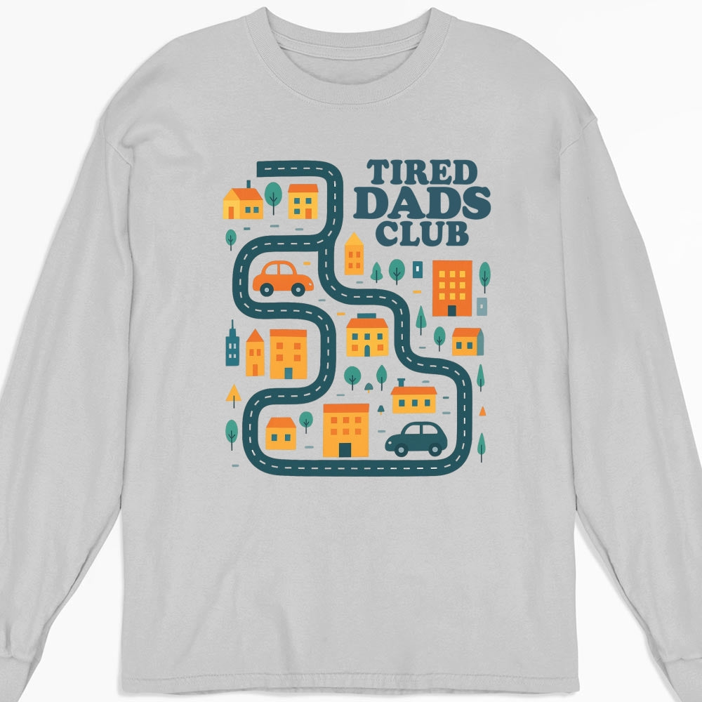 Custom Father's Day, Special Gift for Dad & Grandpa • Tired Dads Husbands Club - Personalized Shirt