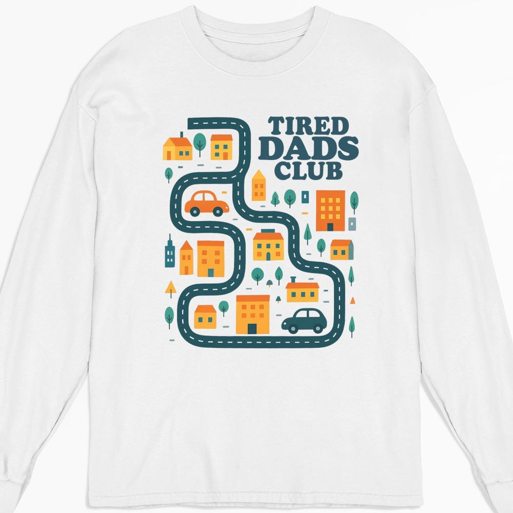 Custom Father's Day, Special Gift for Dad & Grandpa • Tired Dads Husbands Club - Personalized Shirt