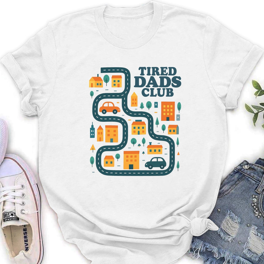 Custom Father's Day, Special Gift for Dad & Grandpa • Tired Dads Husbands Club - Personalized Shirt