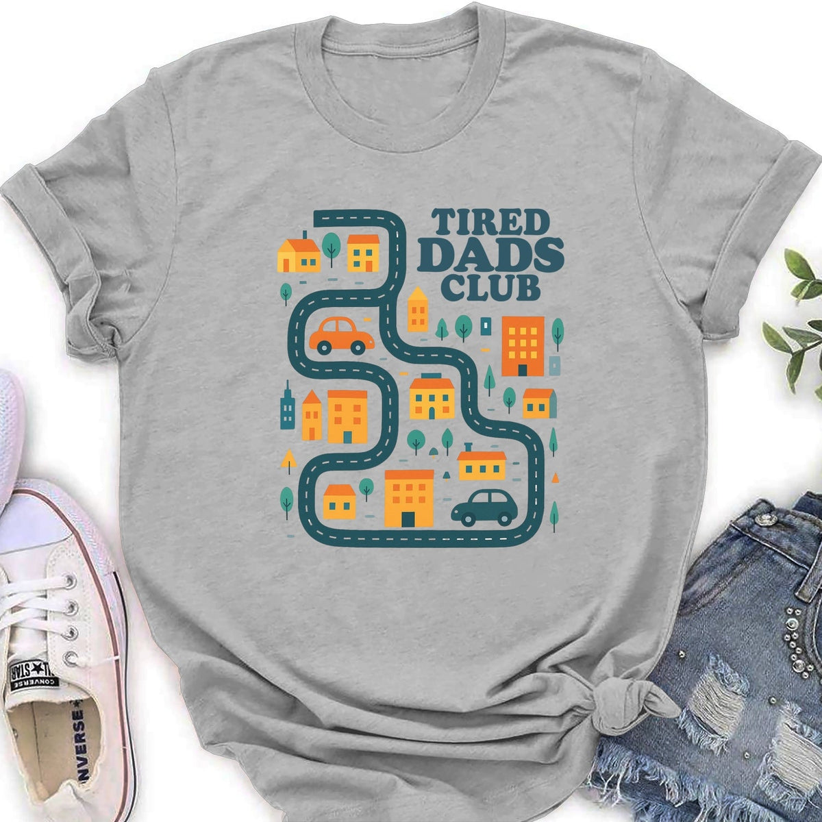 Custom Father's Day, Special Gift for Dad & Grandpa • Tired Dads Husbands Club - Personalized Shirt