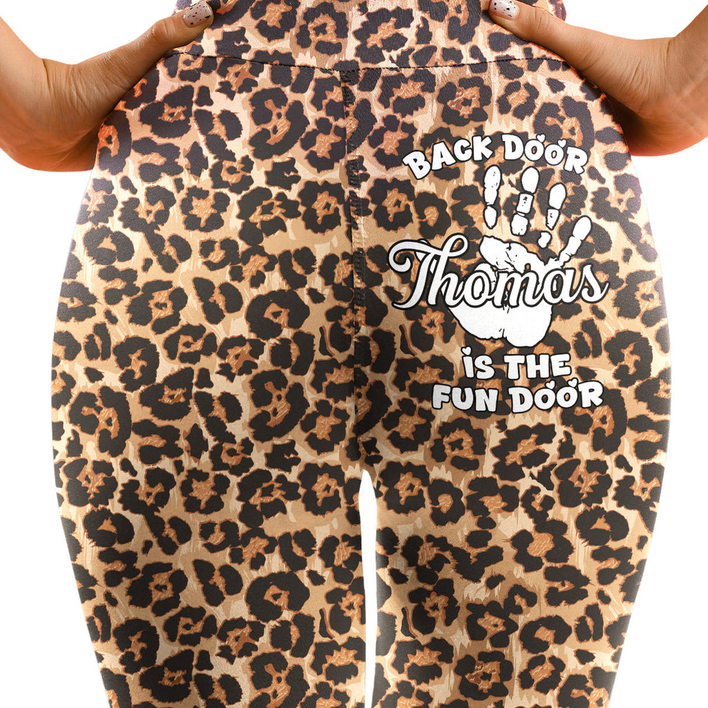 Only Brave Hearts Go Rear - Personalized Leggings