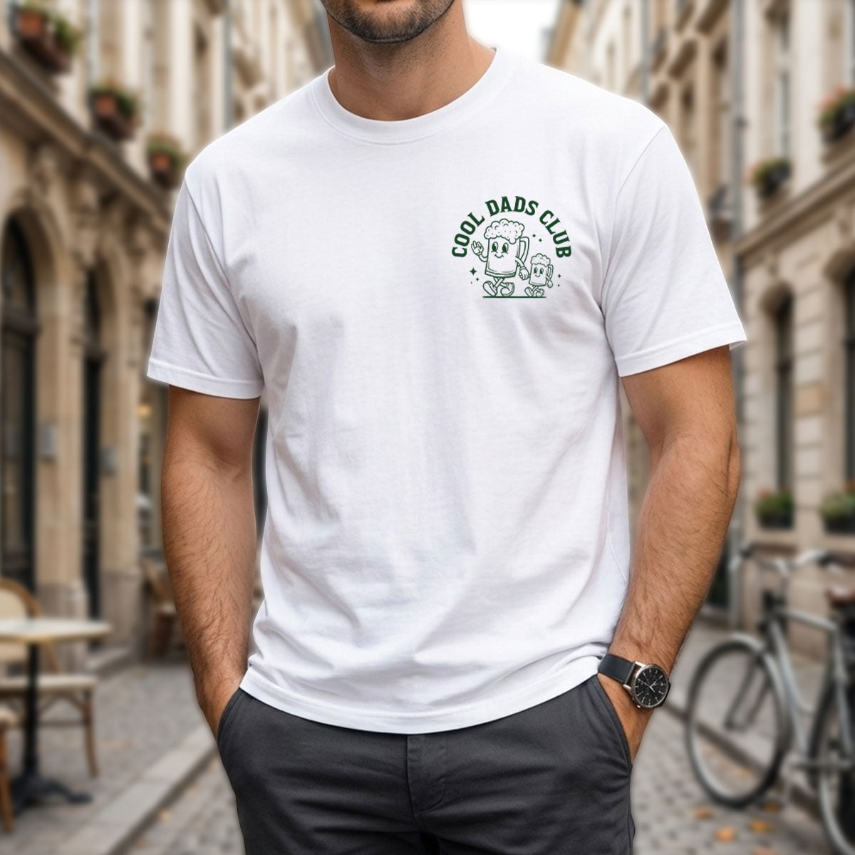 Custom Father's Day, Special Gift for Dad & Grandpa • Raising Kids Staying Cool - Personalized Shirt