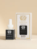 Antica Farmacista Prosecco fragrance vial and packaging on a beige background