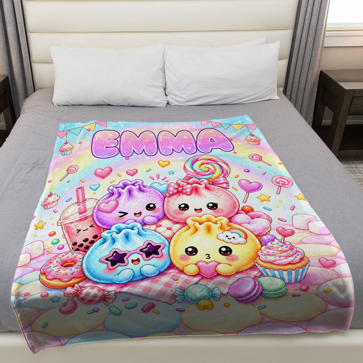 Squishy Adventure - Personalized Fleece Blanket