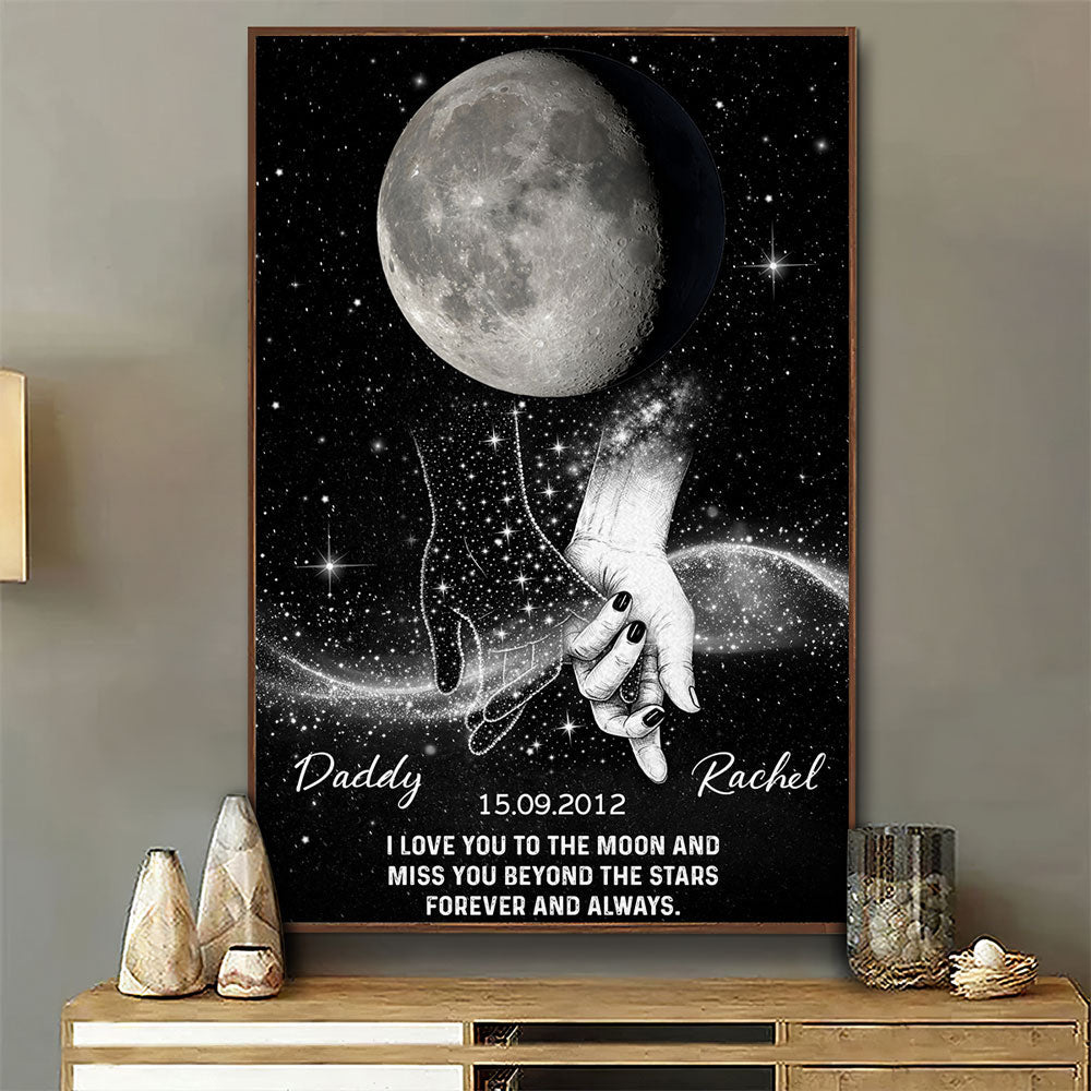 Miss You Beyond The Stars - Personalized Poster