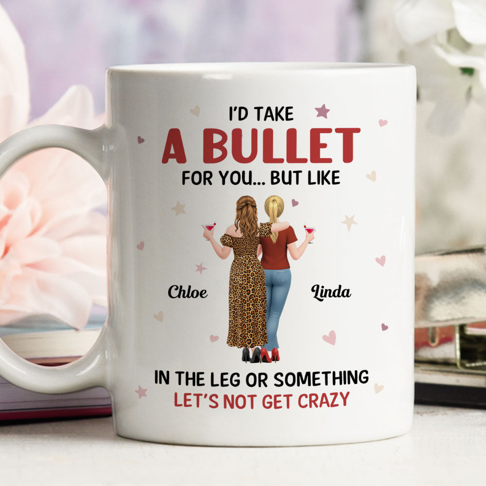Custom Best Friend, Christmas & Birthday Friendship Keepsake Gift • Friends Who Keep It Real - Personalized Coffee Mug