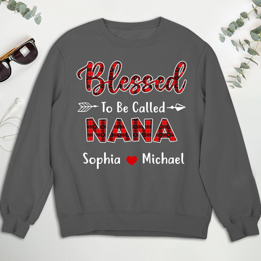 Custom Christmas & Birthday Gift for Grandma • Proud Grandma - Personalized Shirt