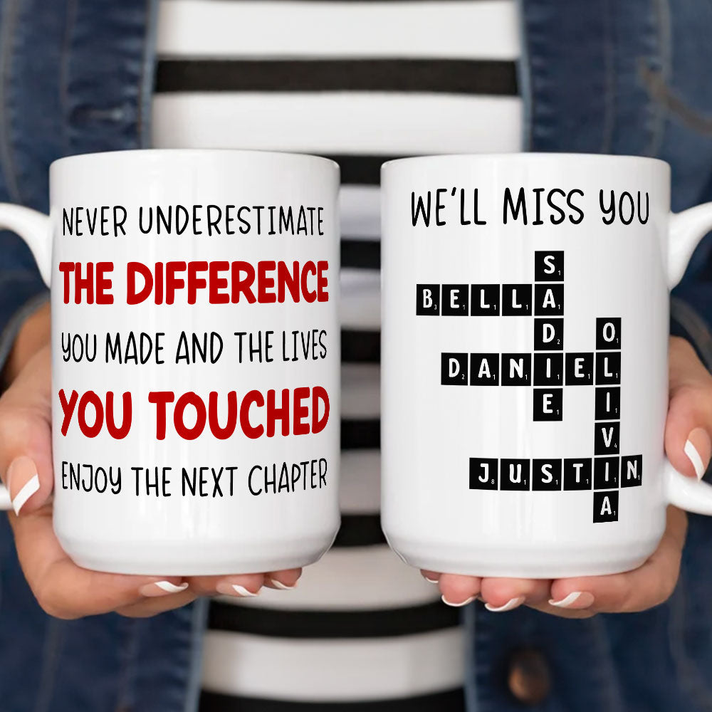 Custom Coworker, Christmas & Birthday Team Appreciation Gift • The Next Chapter - Personalized Coffee Mug