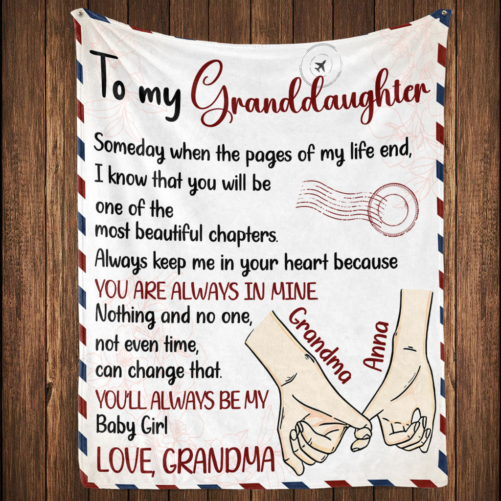 The Most Beautiful Chapters - Personalized Fleece Blanket