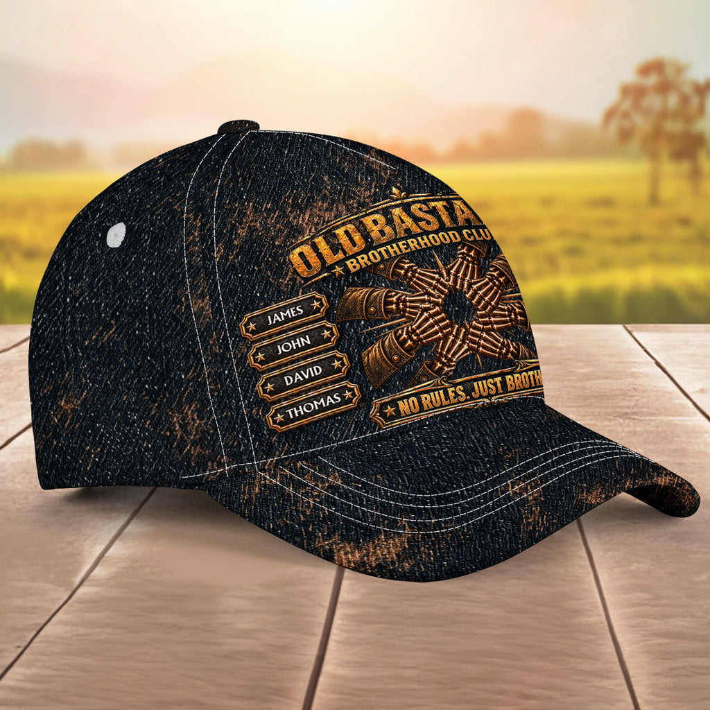Real Brothers Always Stand Together - Personalized Classic Cap