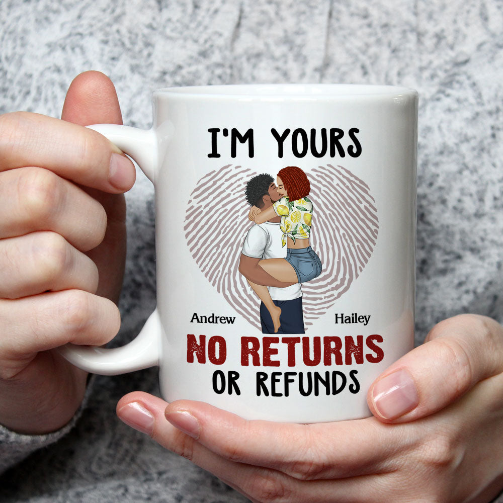 Custom Anniversary Keepsake Gifts For Couple • Im Yours - Personalized Coffee Mug