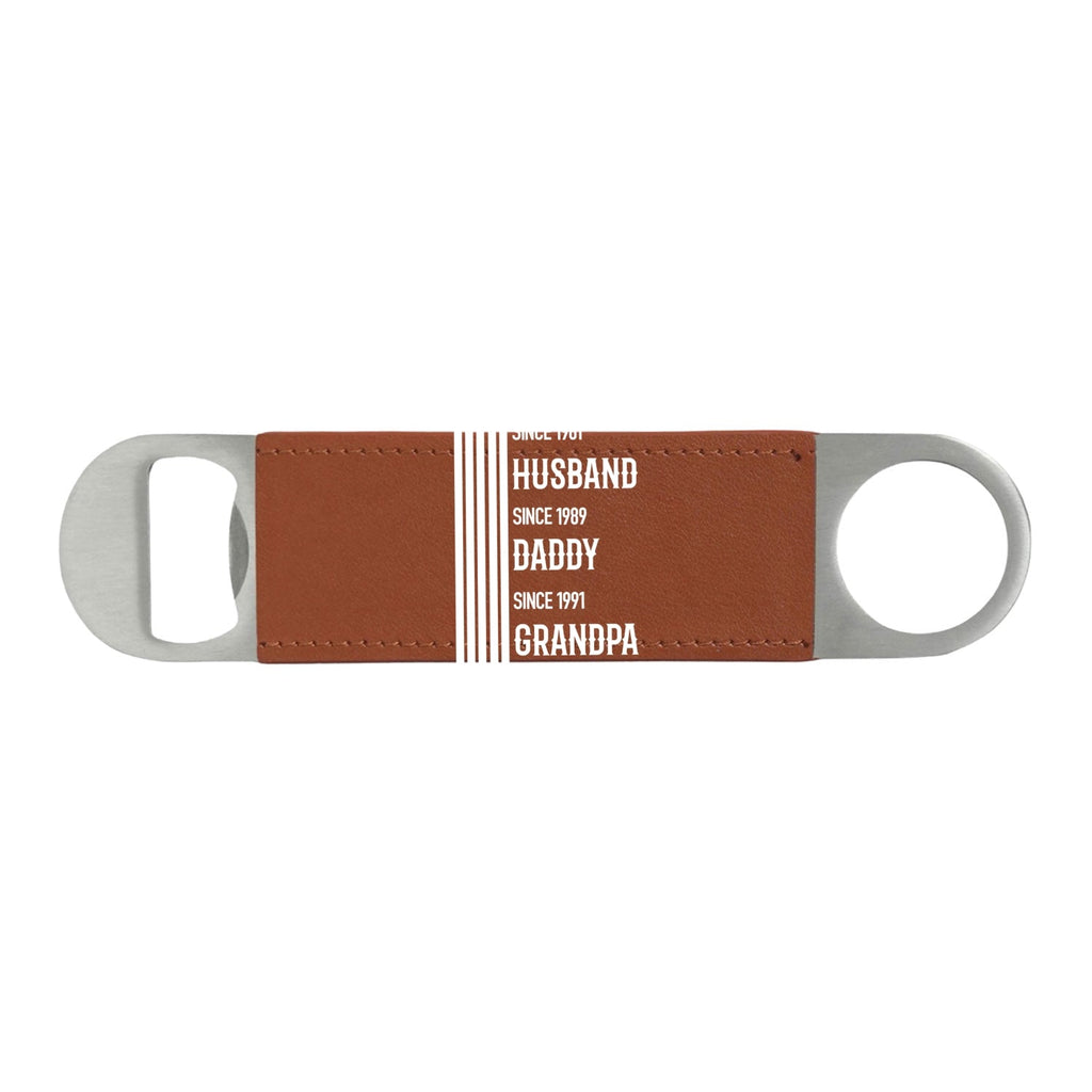 The Original Legend - Personalized Leather Bottle Opener
