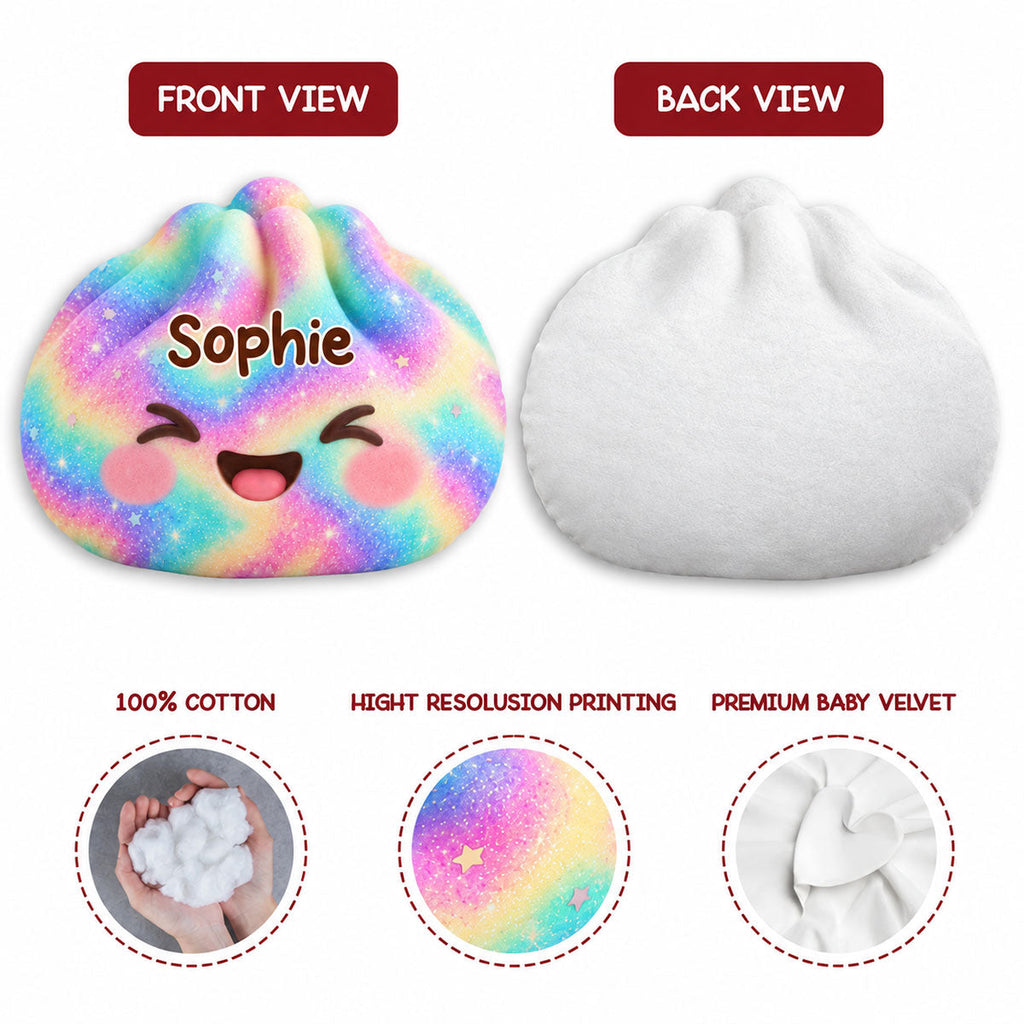 Happy Little Things - Personalized Shaped Pillow