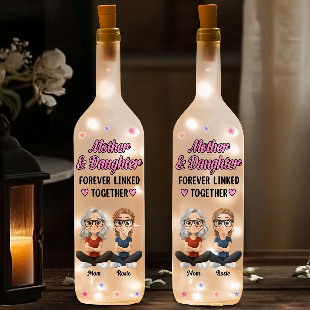 Loving Gift For Mommy - Personalized Bottle Lamp