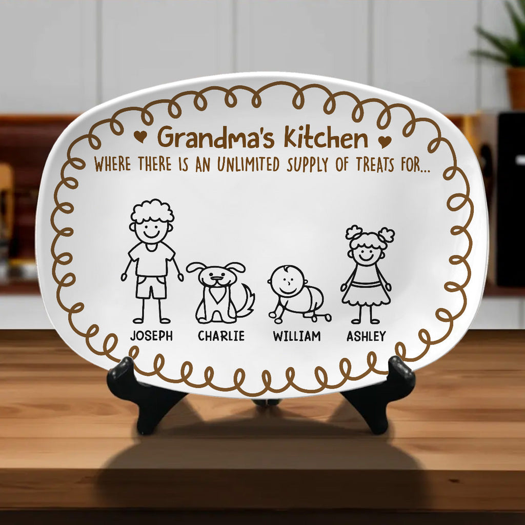 Grandma Kitchen - Personalized Platter