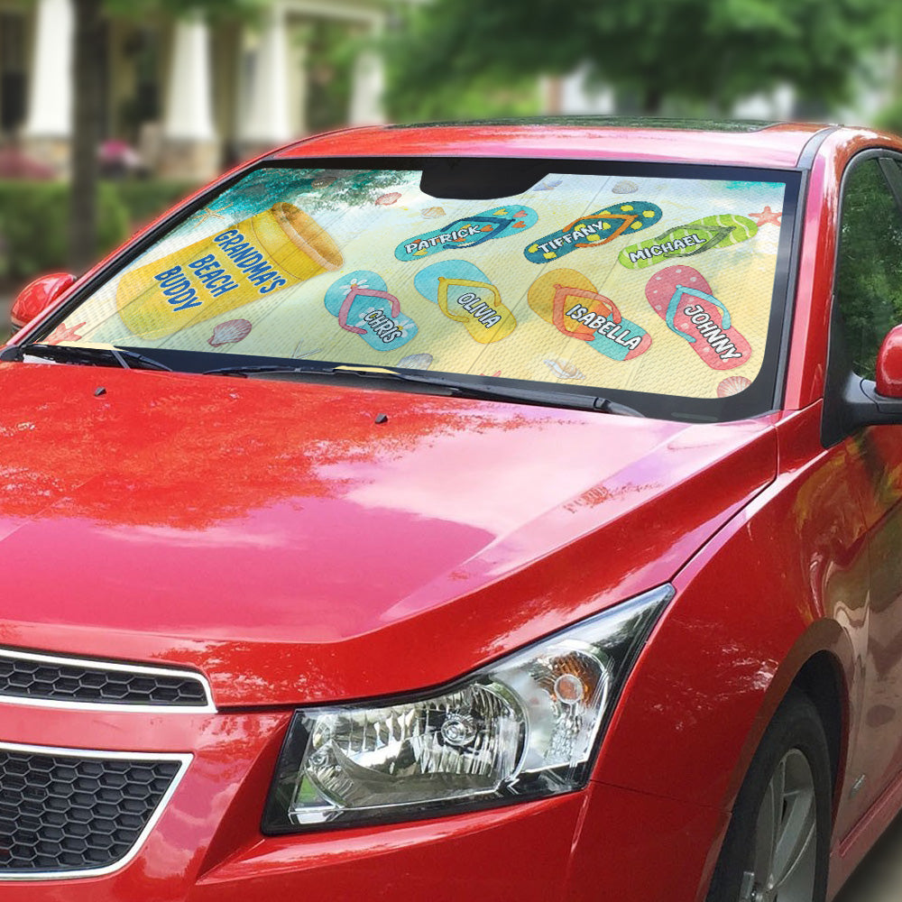Grandma Beach Buddy - Personalized Car Sunshade