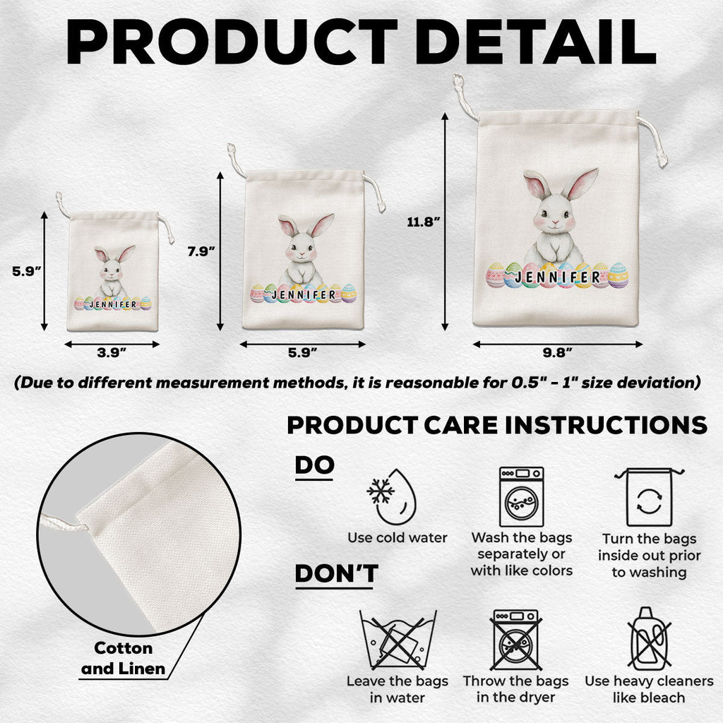 Happy Easter - Personalized Favor Bag