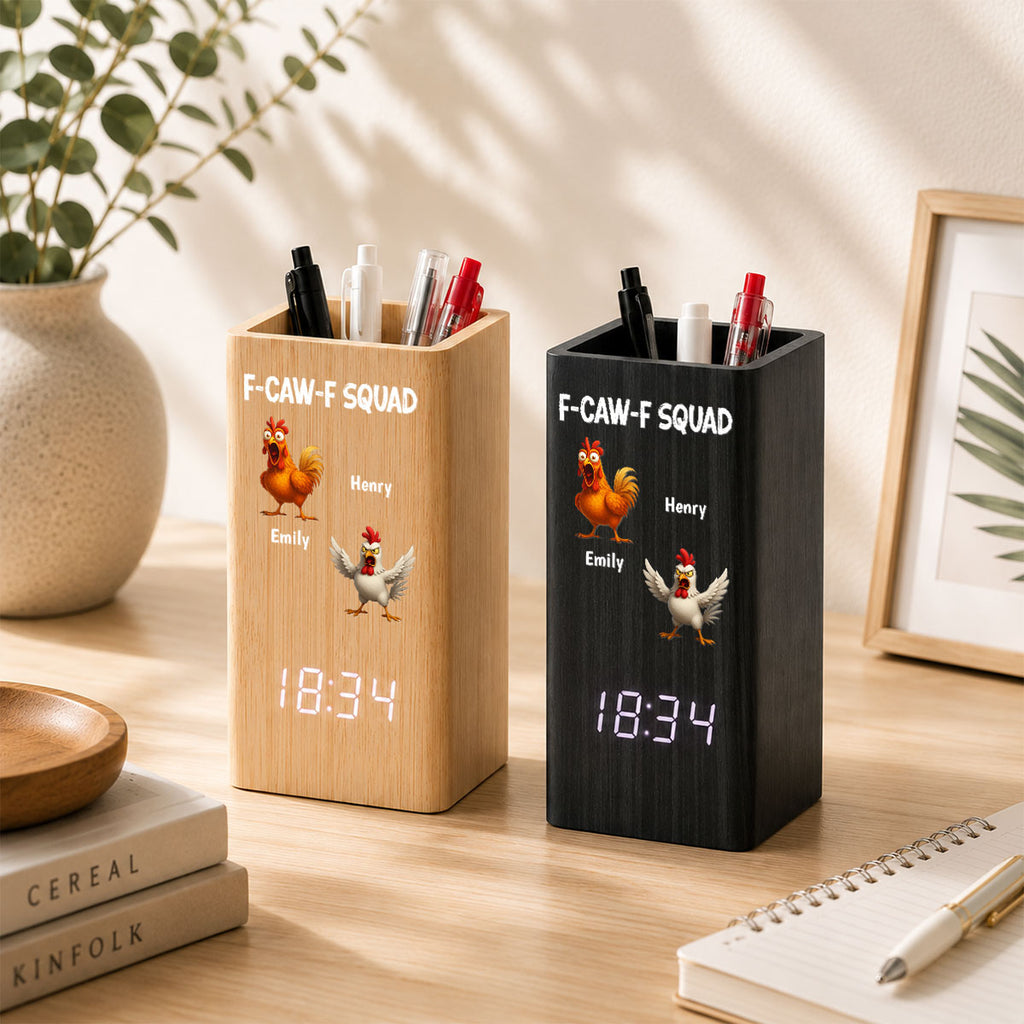One Flock One Amazing Team - Personalized Pen Holder