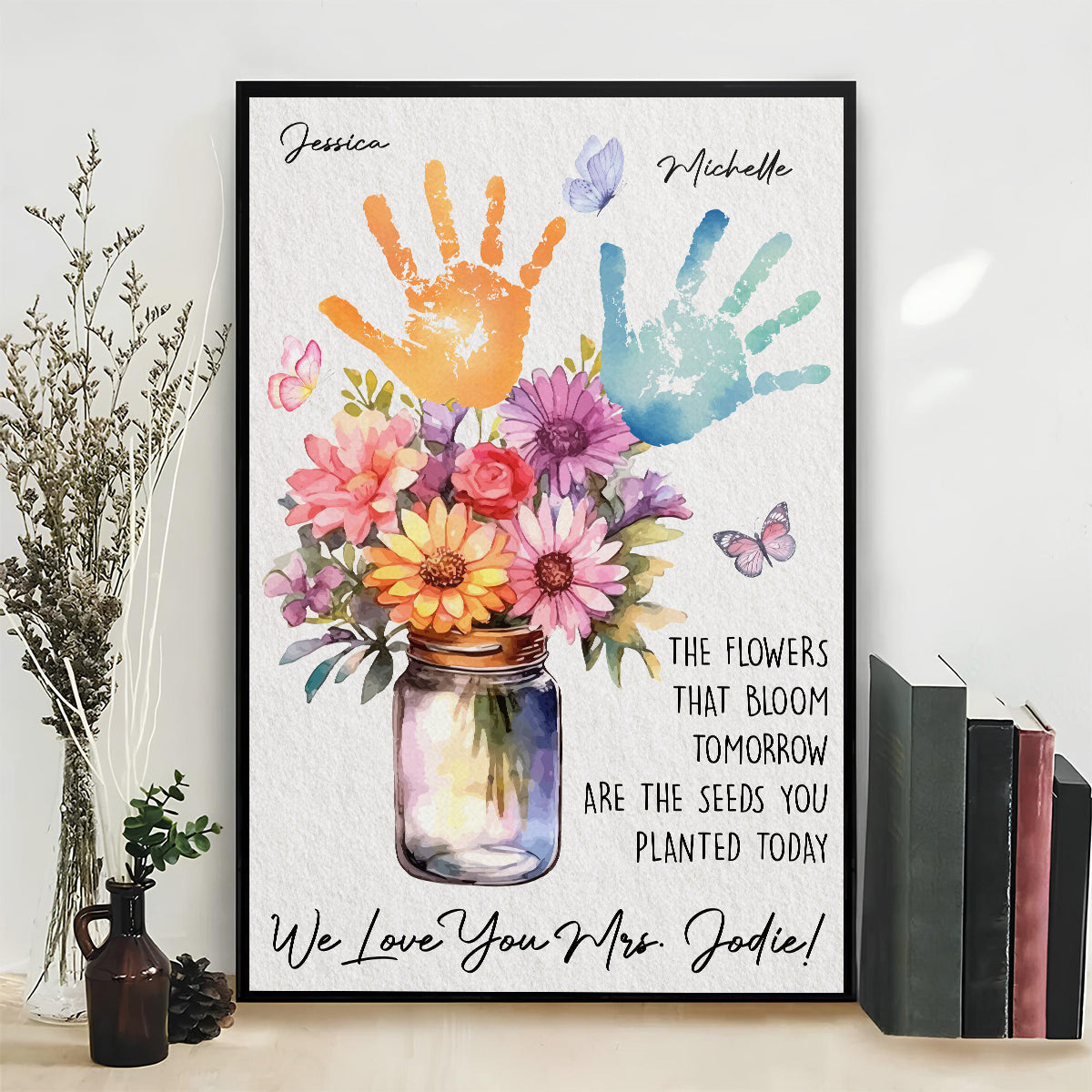 Knowledge Is A Seed Of Wisdom - Personalized Poster