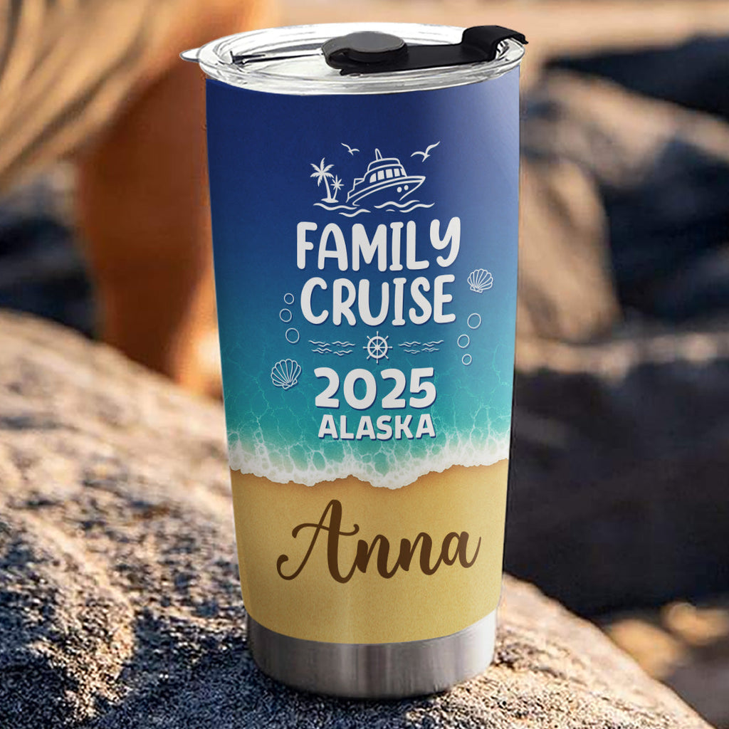 Family Cruise - Personalized Tumbler