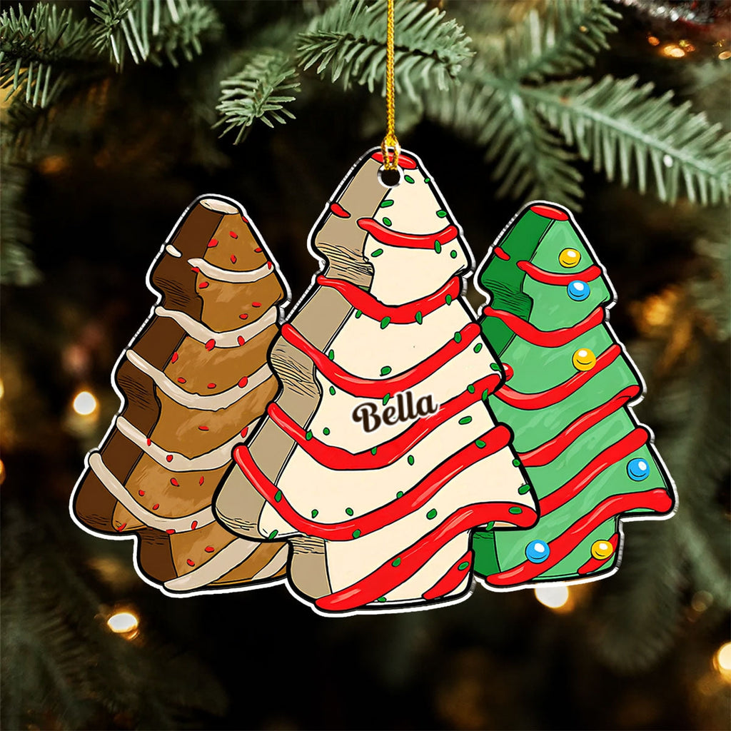 Custom Family Ornament, Christmas Gift for Family Members •  Joyful Loving Family - Personalized Acrylic Ornament