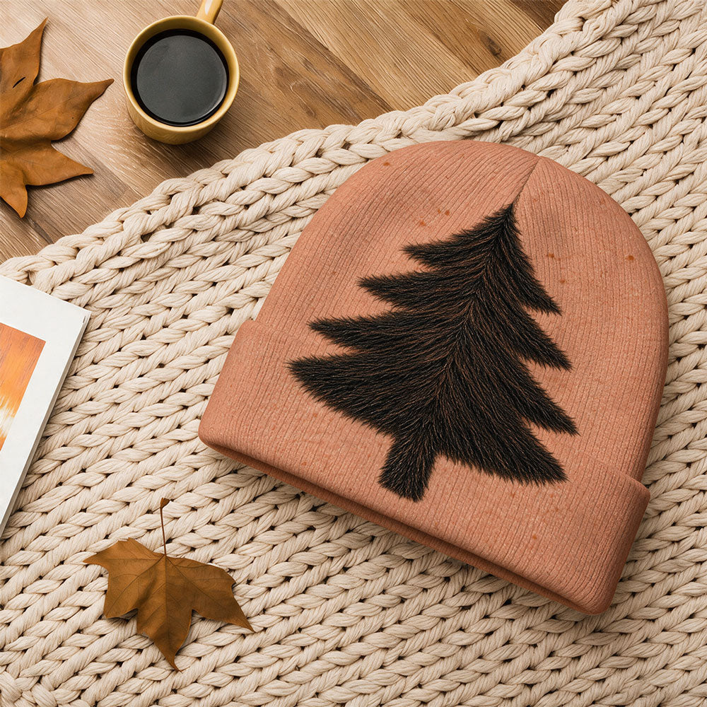 Christmas Tree - Personalized Knit Beanie Hat