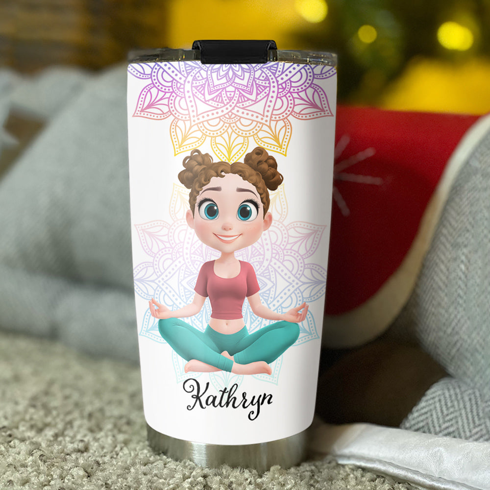 I Tell Myself - Personalized Tumbler