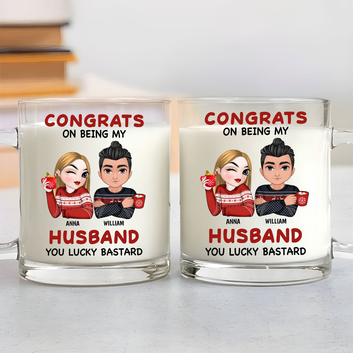 Custom Anniversary Keepsake Gifts For Couple • Still Love you - Personalized Glass Mug