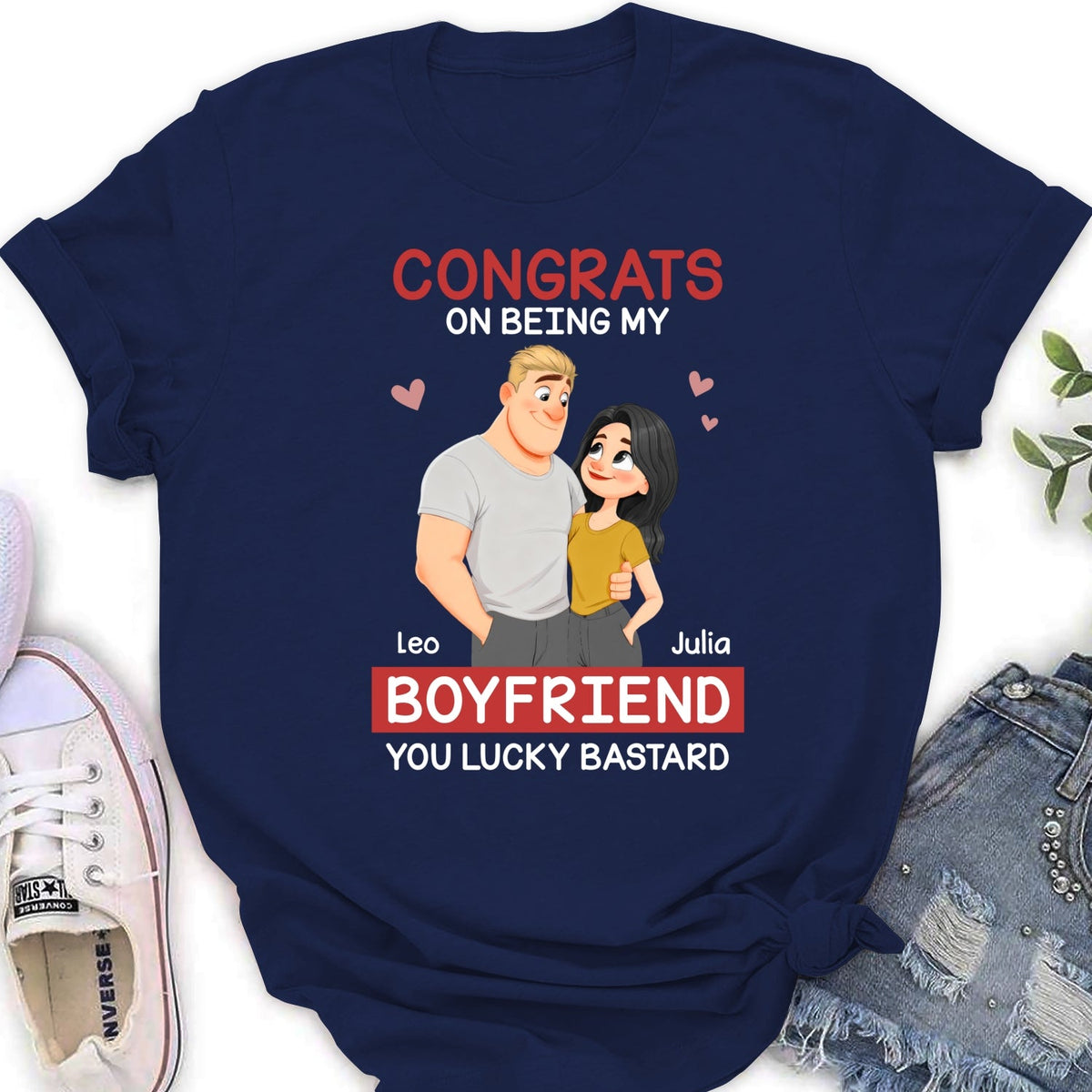 Custom Christmas Anniversary Keepsake Gifts For Husband • Love Is You - Personalized Shirt