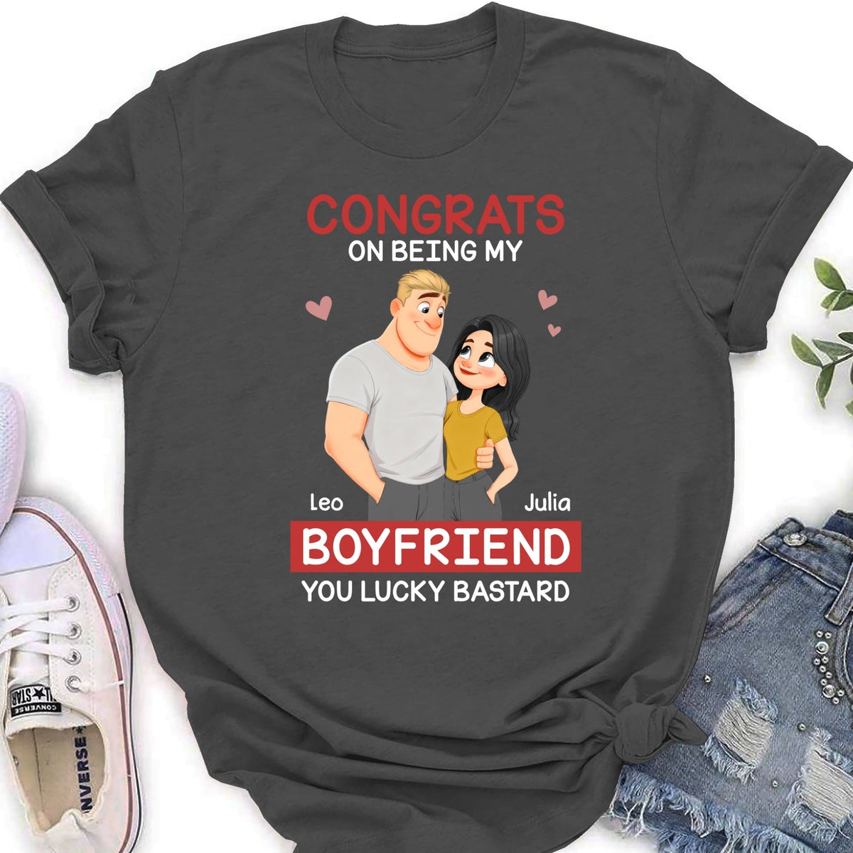 Custom Christmas Anniversary Keepsake Gifts For Husband • Love Is You - Personalized Shirt