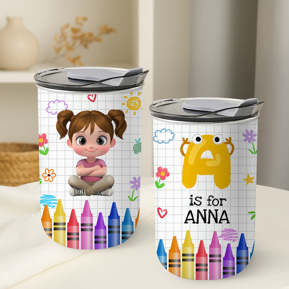 Custom Christmas Birthday Gifts For Children • Lovely Baby - Personalized 10oz Tumbler