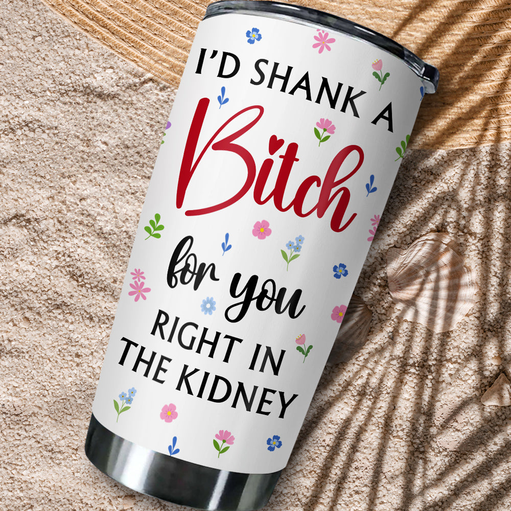 Custom Christmas Birthday Gifts For Best Friend • My Crazy Best Friend - Personalized Tumbler
