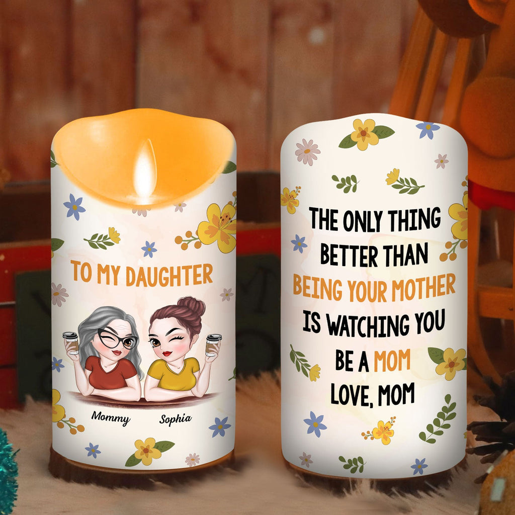 Watching You - Personalized LED Candle