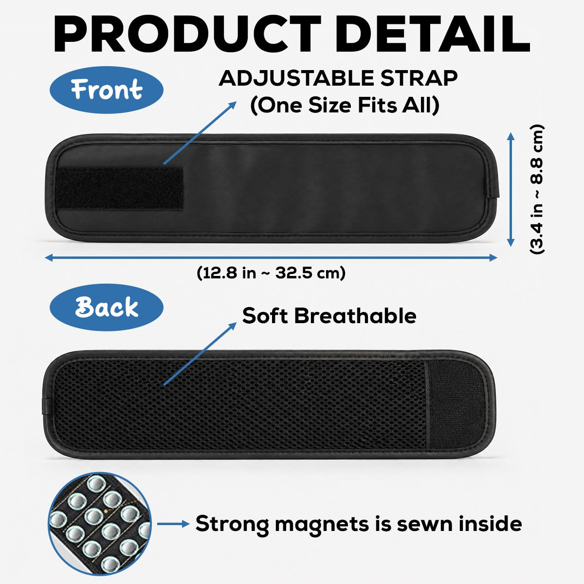 This Grandpa Belongs To Us - Personalized Magnetic Tool Wristband