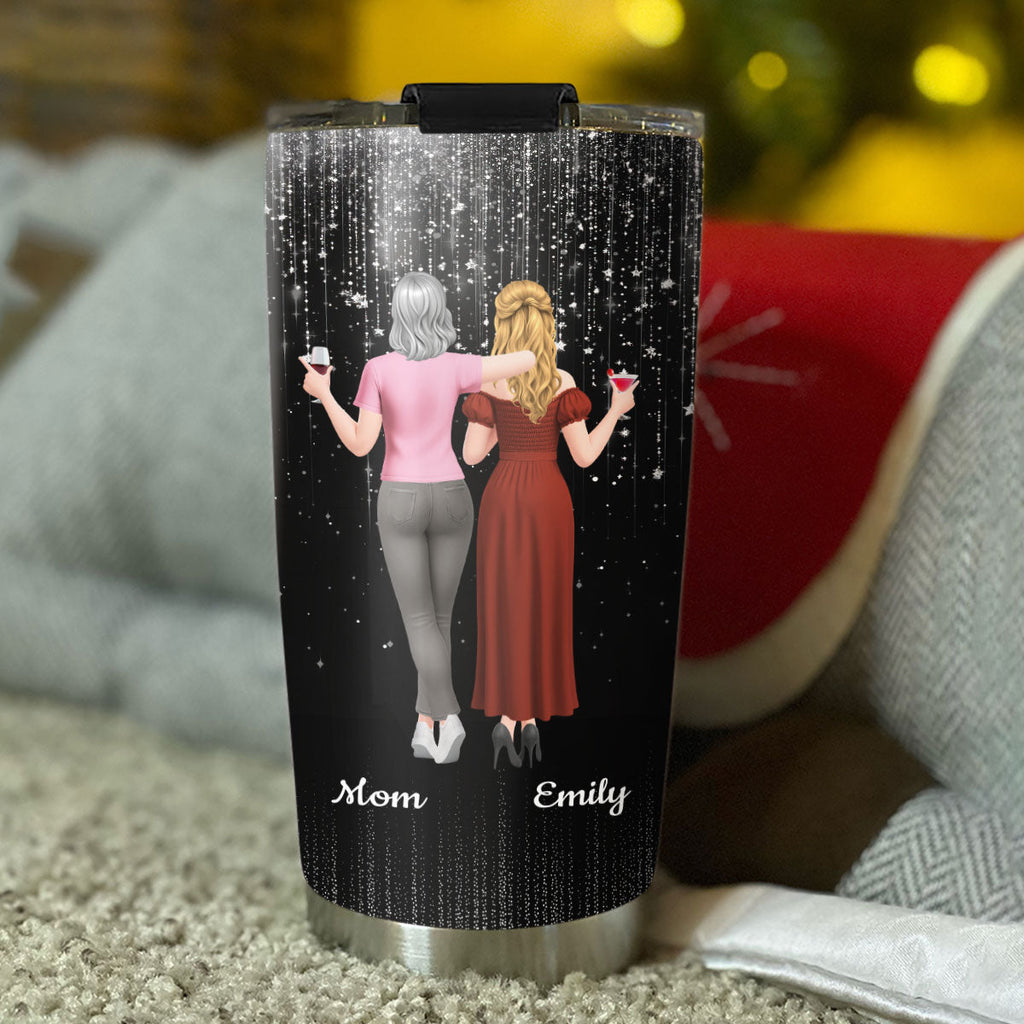 Custom Mother's Day Birthday Gifts For Mom • Oh Mother And Daughter - Personalized Tumbler