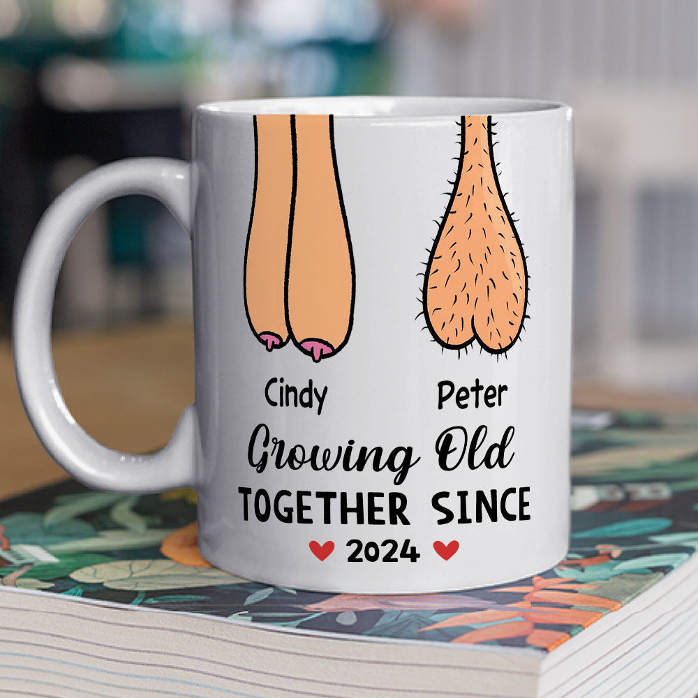 Custom Anniversary Keepsake Gifts For Couple • Together Since - Personalized Coffee Mug