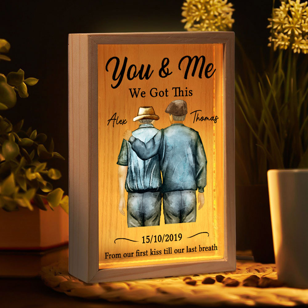 Till Our Last Breath - Personalized Frame Light Box