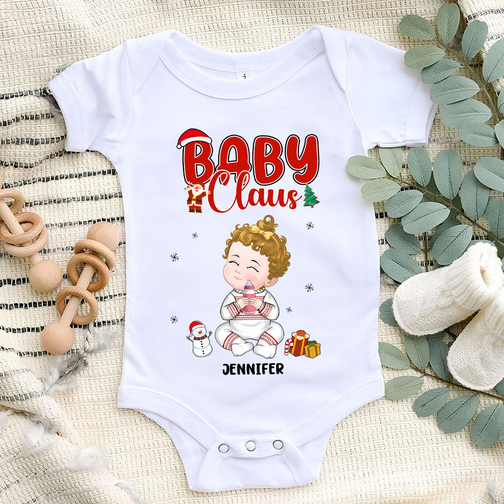 Baby Claus - Personalized Baby Onesie