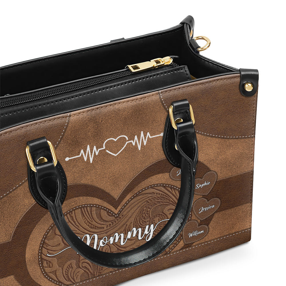 Little Sweethearts - Personalized Leather Bag