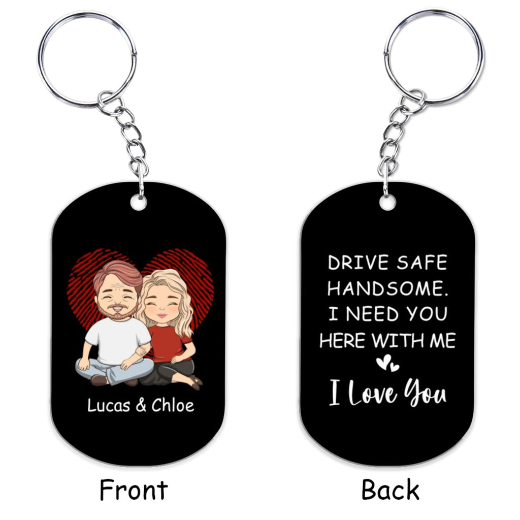 I Need You Here - Personalized Acrylic Keychain