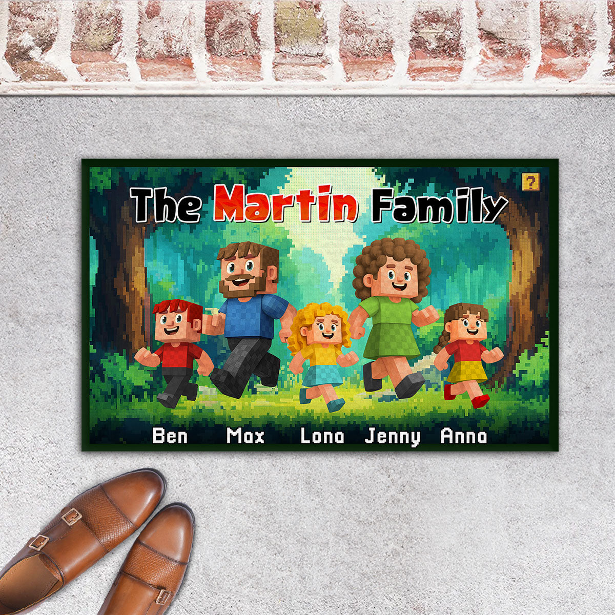 The Family - Personalized Doormat