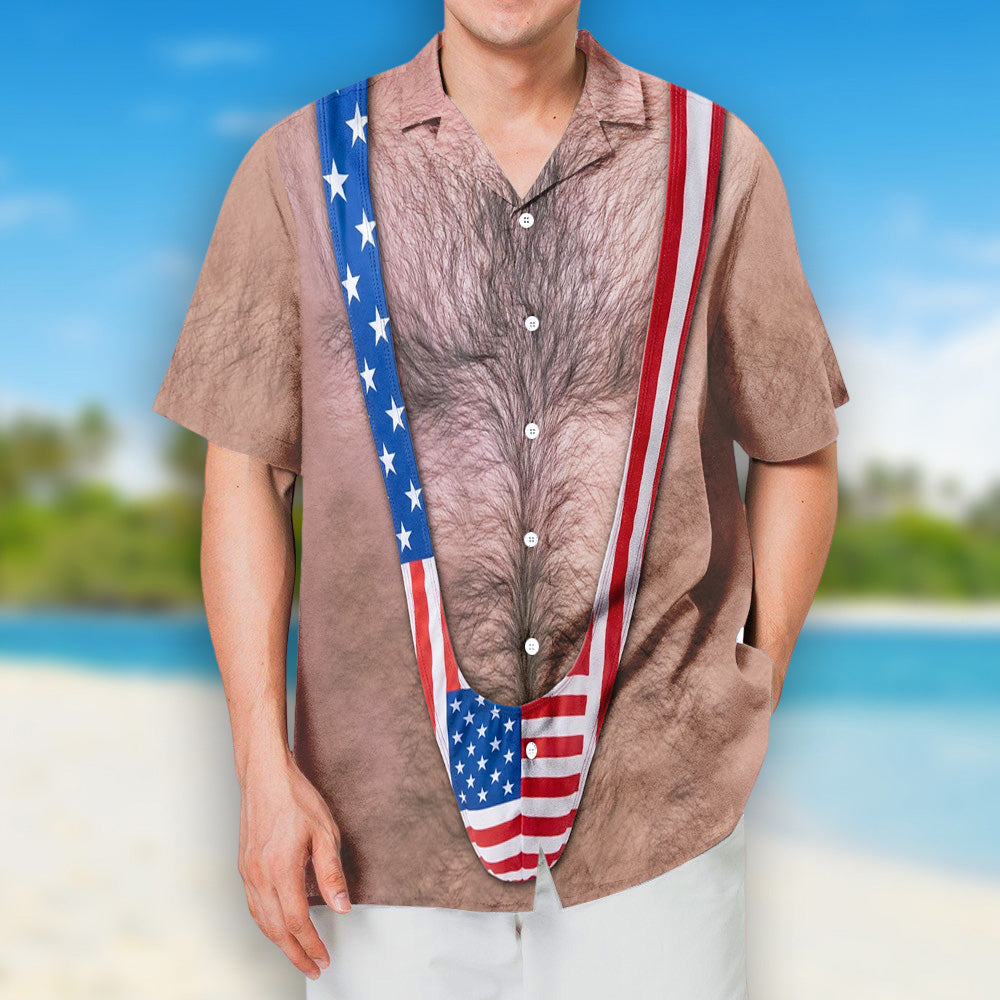 Hairy Body - Personalized Hawaiian Shirt