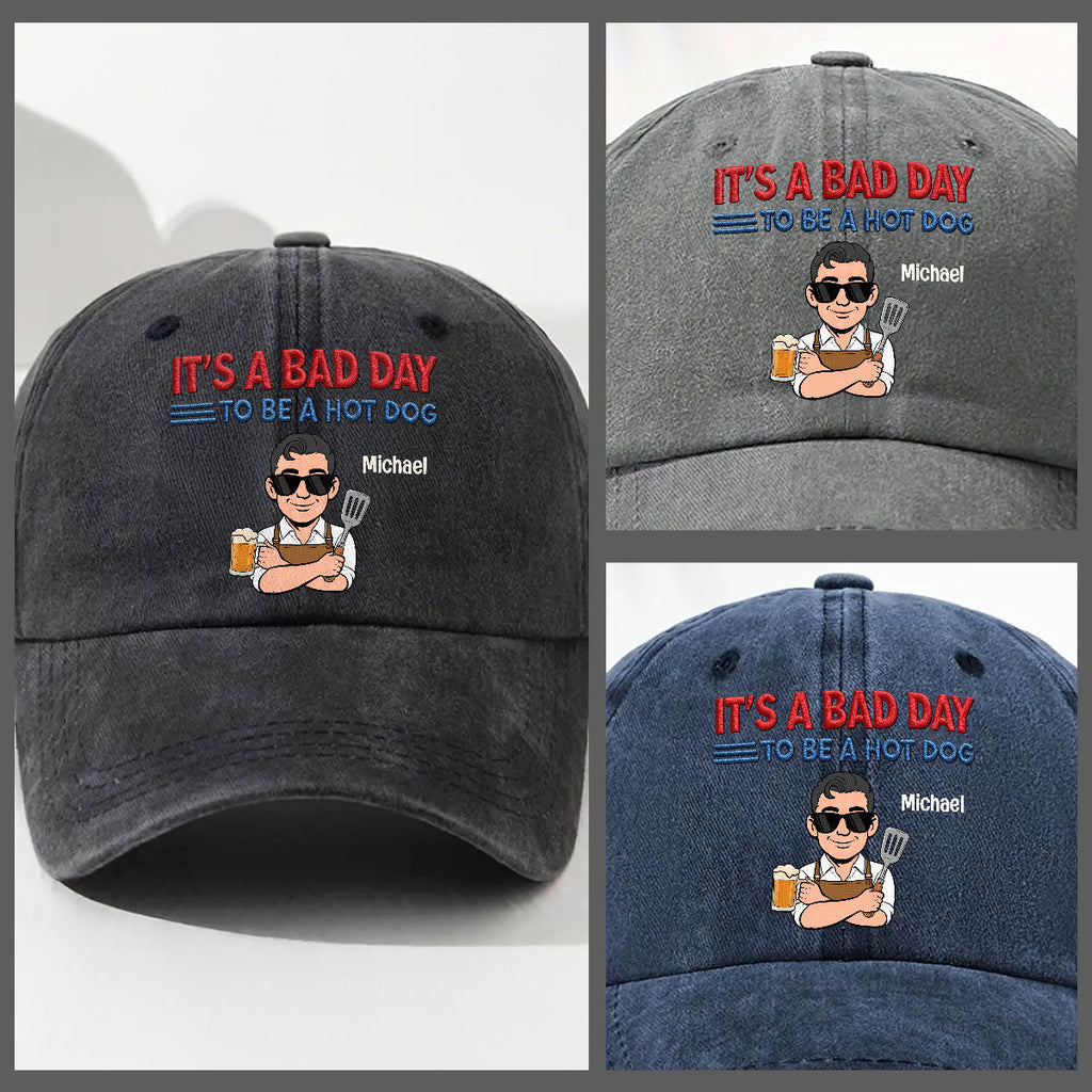 Ketchup Cannot Save You - Personalized Vintage Washed Denim Cap